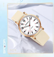 Reloj De Pulsera Para Mujer Ultrafino De Moda Correa De Silicona Suave Reloj De Cuarzo Diseñador Simple Elegante Para Mujer - details 16