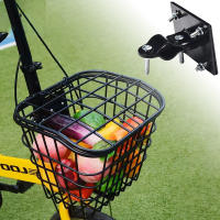 Soporte De Cesta Para Bicicleta Y Motocicleta Metálico Fijación Rápida Parte Frontal 1PC Accesorios De Viaje Y Equipaje - details 6
