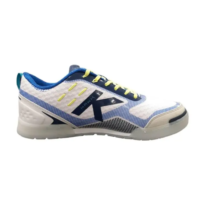 Zapatillas blancas KELME FUTBOL SALA white-blue-yellow 55434 - 1