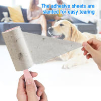 Aicasa - Rodillo Quitapelusas , Guantes Quitapelos, Rodillo Pelo Mascotas, Adhesivo Extra pegajoso para Quitar Pelusas, cabellos, pelos de Animales de la Ropa, Sofa, Coche etc - details 1