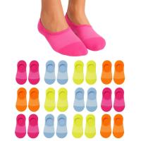 Nakloe - Pack 12 - Calcetines invisibles mujer - Pinkies mujer - Talla 35/40 - Con antideslizante en talon - details 0