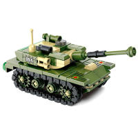 Bloques De Construcción DIY Para Adultos Y Niños Modelo De Tanque King Tiger De La Segunda Guerra Mundial Juguetes Educativos De Soldados Del Ejército Militar - details 8