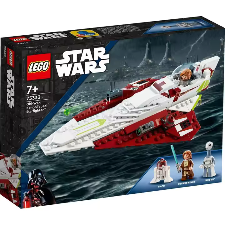 Lego Star Wars Caza Estelar Jedi de Obi Wan Lego 75333 - 1