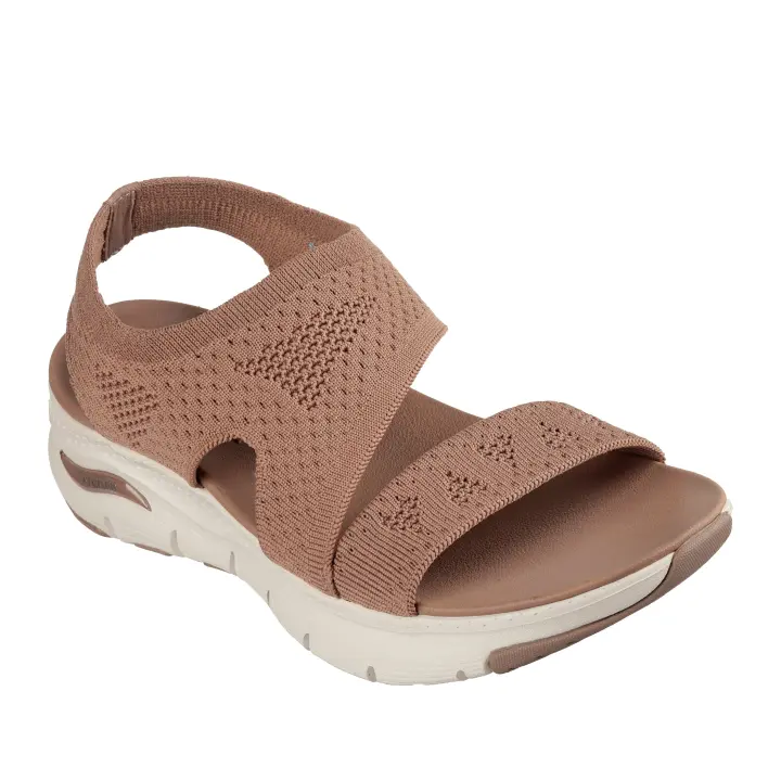 Skechers Sandalias Arch Fit Marrones 119458-MOC , para Mujer - 1