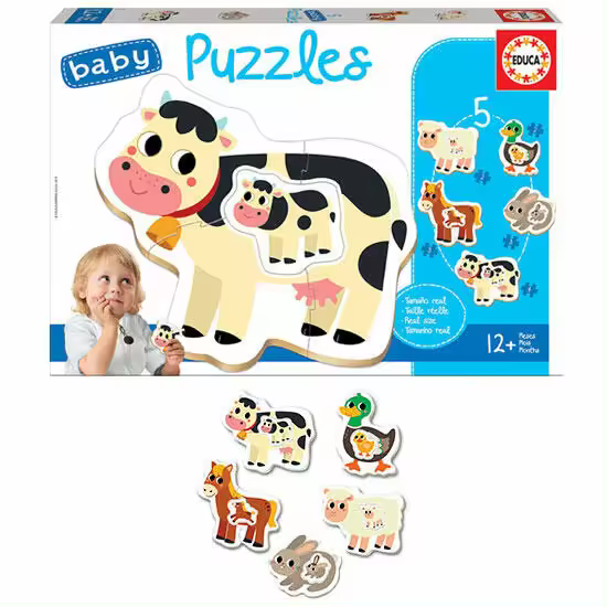 Baby Puzzles Animales de la granja - 1