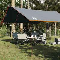 vidaXL Lona de camping impermeable 460x305x210 cm lona impermeable Color Azul,  Gris y naranja,  Verde y mas - details 1
