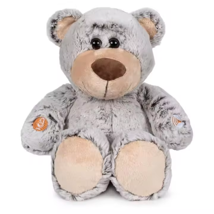 Peluche Boutique con sonido Osito Teddy de fibra reciclado 76.20370 FAMOSA - 1