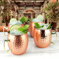 1PC Taza De Acero Inoxidable Para Moscow Mule De 530ml Para Cocina Y Bar Taza De Cerveza Y Café Para Bebidas - details 6