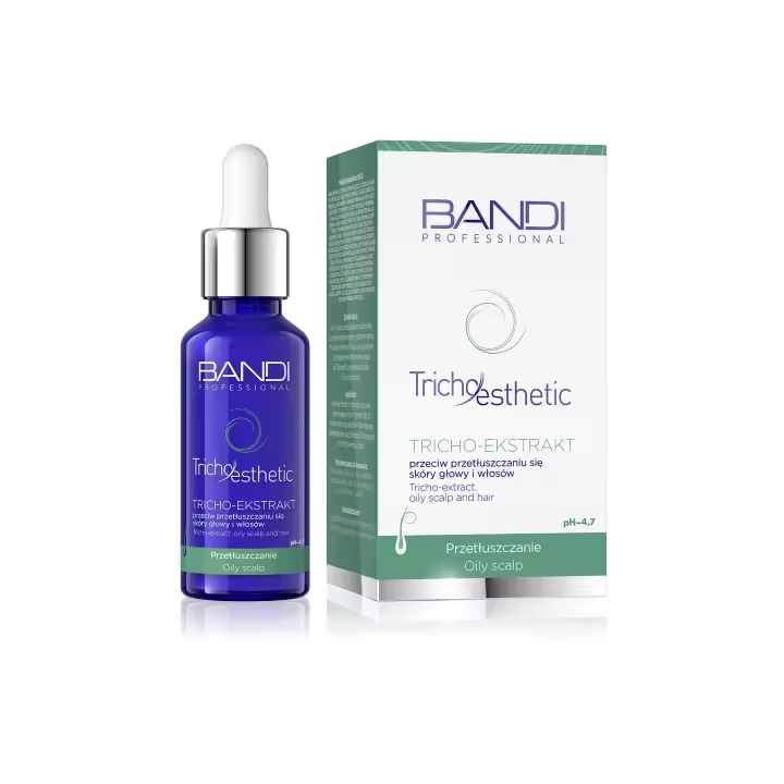 Trico-extracto contra la grasa del cuero cabelludo y el cabello Bandi Professional - 1