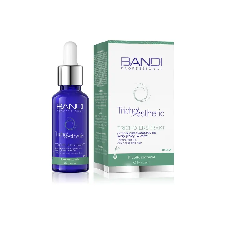 Trico-extracto contra la grasa del cuero cabelludo y el cabello Bandi Professional - 1
