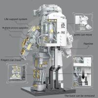 900PCS MOC Spaceman Astronauta Bloques De Construcción Modelo Juguete De Rompecabezas De Aventura Exploratoria Mecánica Regalo De Navidad Para Niños - details 2