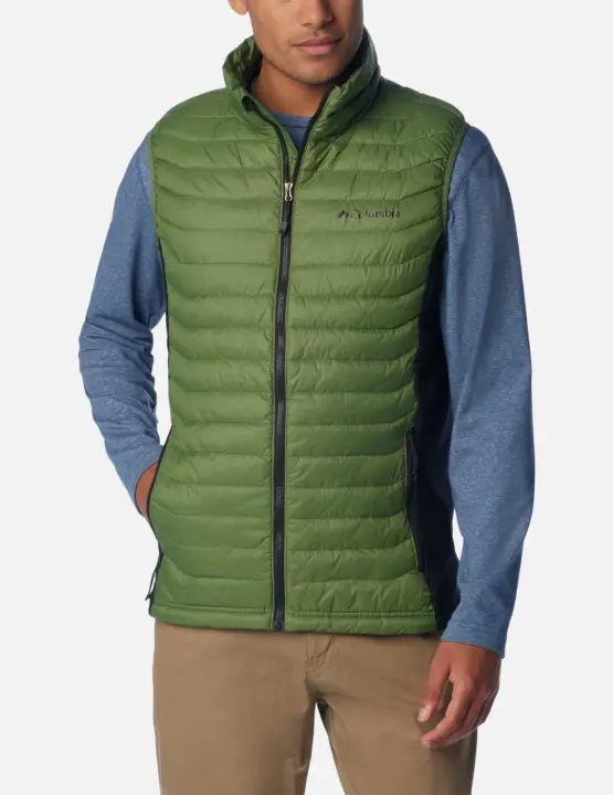 Chaleco Columbia Powder Pass Verde hombre - 1