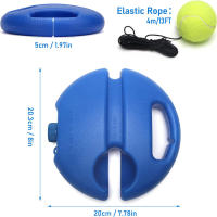 Set De Entrenamiento De Tenis Con Base Y Cuerda Elástica Dispositivo De Práctica De Bolas Self-Duty Rebound Trainer De Tenis Para Sparring - details 7