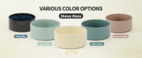 Ceramic elevated cat food bowl and cat water bowl, cat bowl, elevated cat bowl, cat feeder (13CM/400ML) - details 5