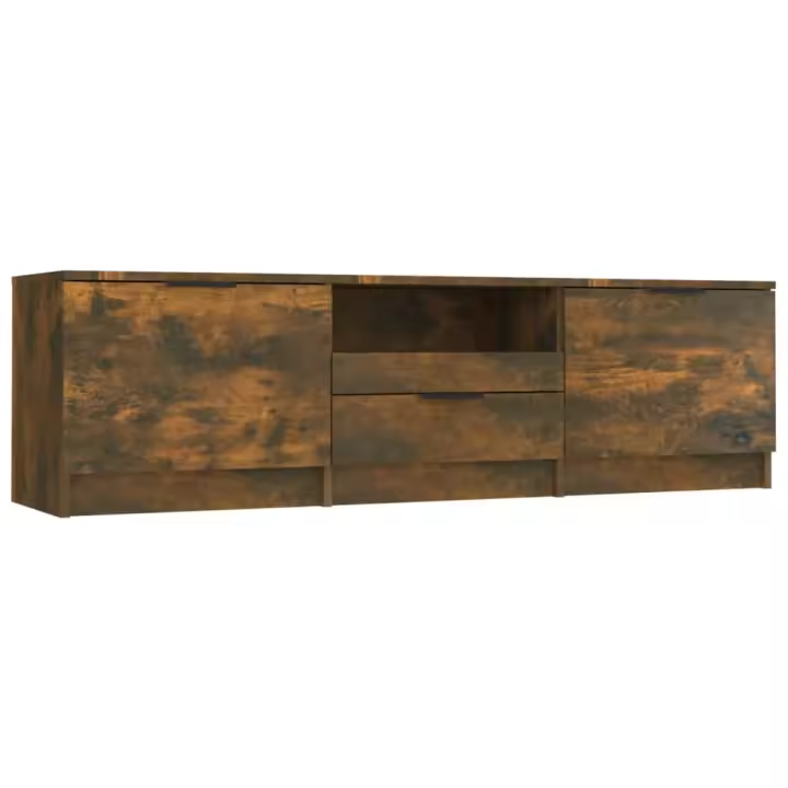 vidaXL Mueble de TV madera contrachapada 140x35x40 cm, Mueble de Salon, Mueble TV, Mueble TV salon, Mesa de TV, Mueble tele - 1