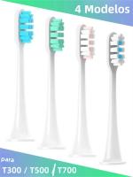 Cabezales De Repuesto Para Broca Suave Para Cepillo De Dientes Eléctrico Xiaomi Mijia T300 T500 T700 Con Cubierta Antipolvo Para Adultos - details 9