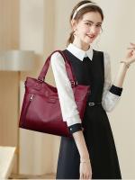 Bolso De Hombro Retro Para Mujer Bolso De Mano De Moda Gran Capacidad Tote Bag Multicapa Bolso Cruzado Casual Para Todas Las Estaciones - details 5