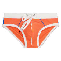 UXH Ropa De Baño Para Hombres Con Empuje Azul Boxer Briefs Hombre Sexy Transpirable Traje De Baño Corto De Playa Sunga - details 14
