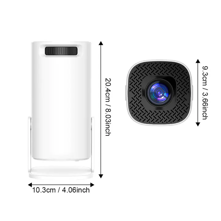 New 4K WiFi HD for Android 11 5G Bluetooth Portable Home Mini Projector - 1