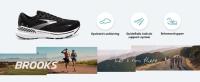 Zapatos Brooks Para Hombre Adrenaline GTS 23 Mesh Superior Confiabilidad En Correr Suela EVA Malla Anterior Del Tobillo - details 2