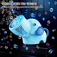 Pistola De Burbujas Portátil Para Niños Y Niñas Máquina De Burbujas De Jabón Eléctrica Para Fiestas Al Aire Libre Regalo Para Niños - details 2