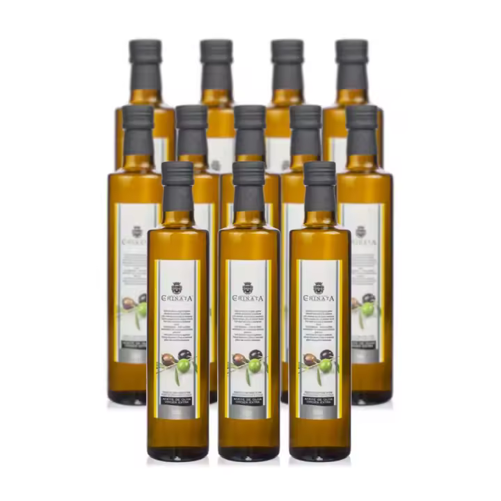 La Chinata Aceite de Oliva Virgen Extra Vidrio 500ml (Pack de 12) - 1