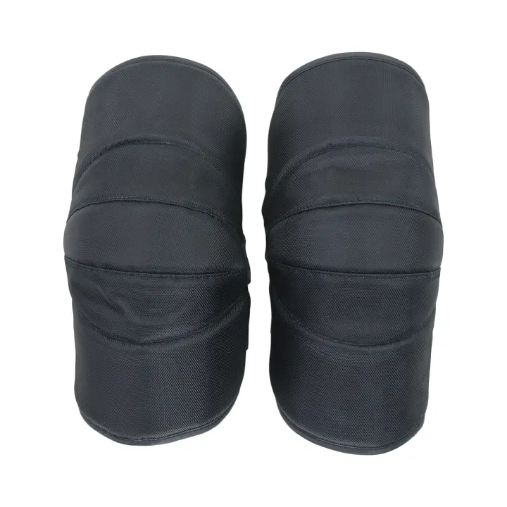 Protector De Rodilla Para Motocicleta Invierno Elástico Para Bicicleta Y Otras Actividades Al Aire Libre Con Relleno De Poliéster Resistente Al Viento Y Caliente Para Hombres Y Mujeres - 1