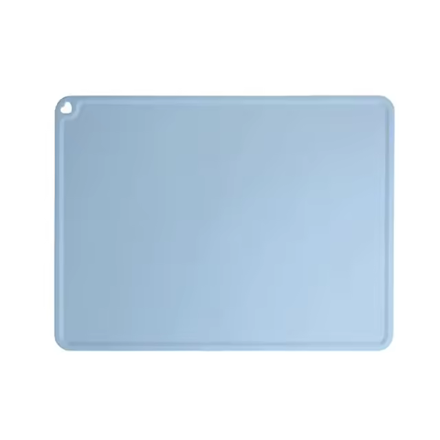 Alfombrilla Antideslizante Impermeable Para Mascotas De Silicona Fácil De Limpiar Alimentación Y Bebida Para Perros Tamaño 40x30cm 60x40cm Disponible En 3 Colores - 1