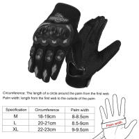 Guantes De Motocicleta Para Hombre Con Pantalla Táctil Dedos Complejos Respirables M-XL Motocross Montaña Carreras De Motocicletas - details 6