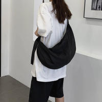 Bolso De Hombro Para Estudiantes De Gran Capacidad Estilizado En Normcore/minimalista Para Parejas Tendencia Llena De Estilo Cruzado Oxford Para Mujeres - details 4