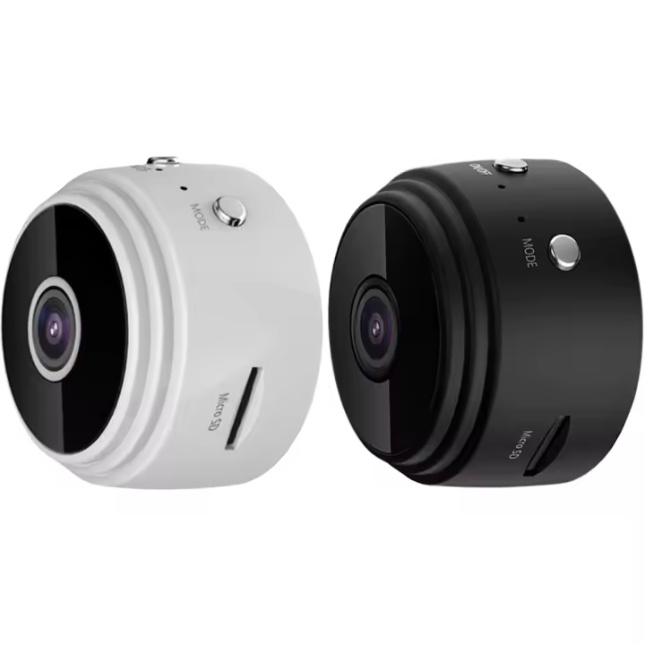 Cámara Mini WiFi HD 1080p Con Visión Nocturna Cámara De Seguridad Recargable Por USB Control Remoto Para Bebés Y Mascotas - 1