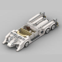 Set De Bloques De Construcción the League of Extraordinary Gentlemen Spirit of Nemo Clásico Super Coche De Carreras Regalos Para Niños Modelo De Coche - details 7