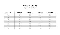 Vicyol S&D Vaqueros Campana Mujer Azul Oscuro Talle Bajo Ajustado - details 1
