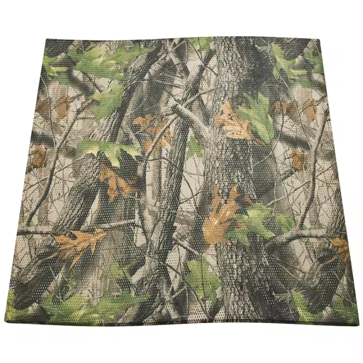 Malla De Camuflaje 59"W 1.5m*2 3 4 5 6 8 10 12m Para Caza Y Uso Militar Sombra De Árbol Translúcido Protección Solar Jardín - 1