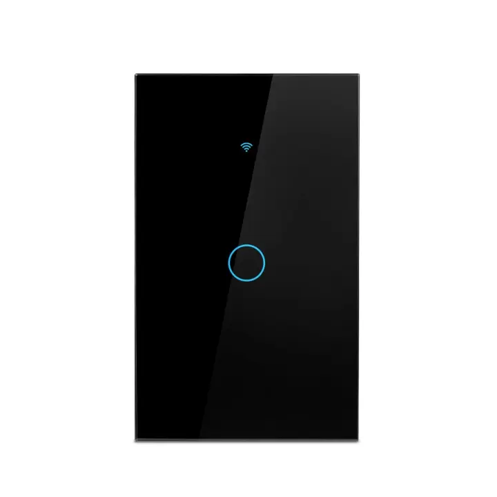 Interruptor De Pared Inteligente WiFi Tuya App 1/2/3 Ganas Sin Cable Neutro Luces LED Controladas Por Alexa Y Google Home - 1