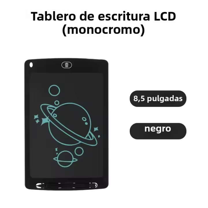Tablet De Escritura LCD Para Niños Tablero De Dibujo Portátil Bloque De Bocetos Juguetes Graffiti Escribano Mágico Para Edades 3-12+ - 1