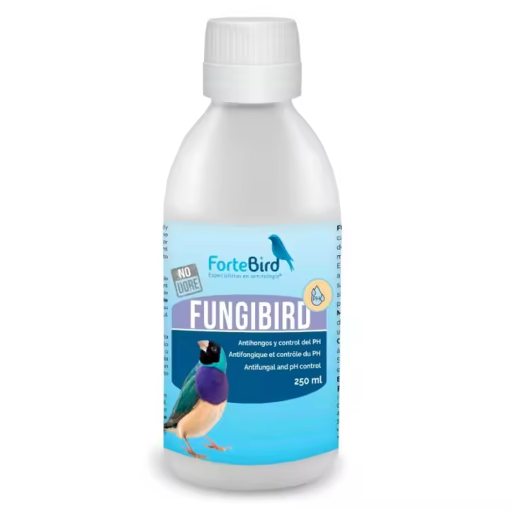 Fungibird  Antihongos y control del PH para aves 250ml Fortebird - 1