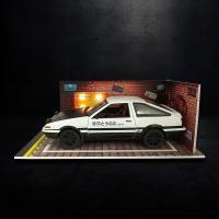 Modelo De Edificio De Estacionamiento Subterráneo PVC 1:32 1:24 Con Luces Escena De Decoración Para Coleccionistas De Automóviles - details 0