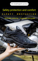 Botas De Trabajo Para Hombre Zapatillas De Aire Ligera Antipinchazos Indestructibles Con Punta De Acero Zapatos De Seguridad - details 1