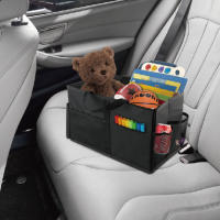 Bolsa de Almacenamiento para Coche - Organizador Plegable con Bolsillos Laterales y Malla Frontal | Material Resistente y Duradero | Multiusos para Coche, Hogar, Viajes y Camping - details 4