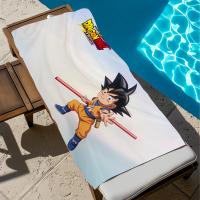 Toalla De Playa Grande Clásica Daima Deporte Quick Dry Para Baño Piscina Viaje Gimnasio Camping Estilo D-Dragon B-Ball Material Poliéster 100% - details 7