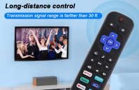 Control Remoto De Repuesto Para Roku TV Compatible Con TCL Hisense Onn Sharp Philips (No Para Stick Box O Altavoz) - details 2
