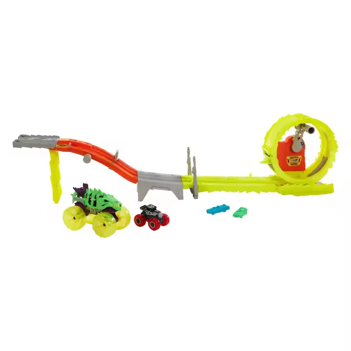 Pista challenge con 2 coches HXT05 HOT WHEELS - 1
