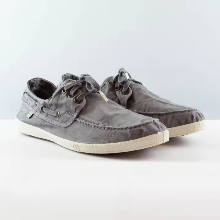 Natural World - Zapatos Hombre Lona Desgastada Ecológicos - 1