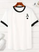 Camiseta De Algodón 100% Para Hombre Manga Corta Transpirable Casual Grande Para Exteriores Y Calle Estación Primavera Y Verano - details 6