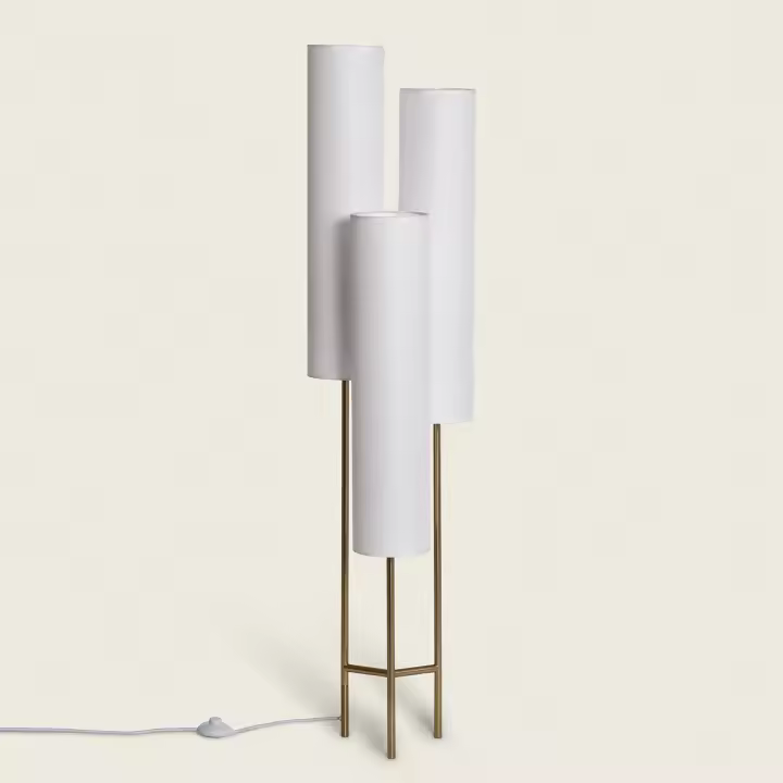 Ledkia Lámpara de Pie Metal Senza Minimalista para Decoración de Interiores - 1