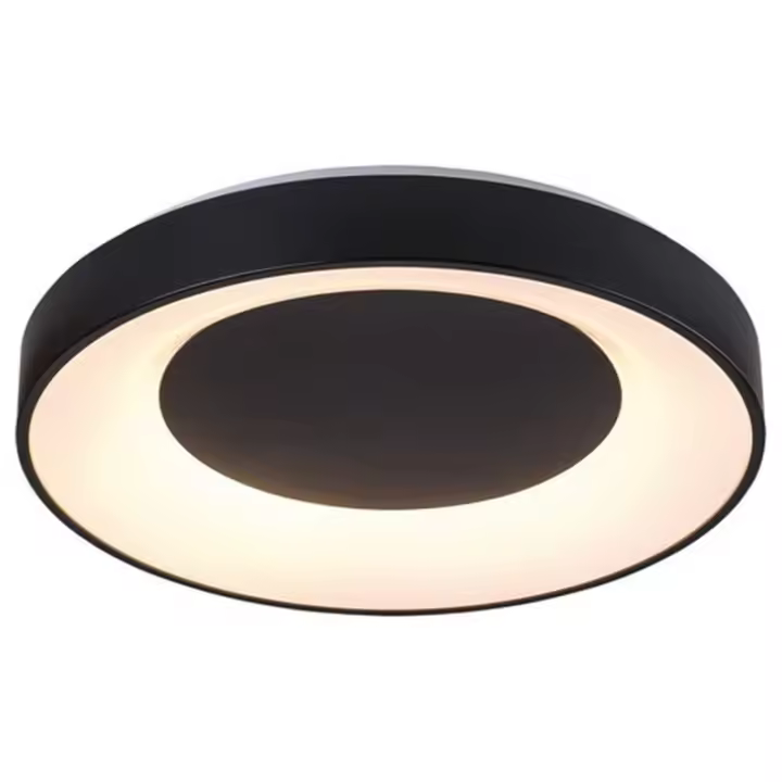 Ceilo Plafón Negro LED 38W 3200lm D48cm  CCT Cambiable Dimmable 3000-6500K RABALUX - 1