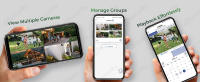 Cámara De Seguridad IP 1080P Dual-lens Wifi PTZ Exterior Con Visión Nocturna Humana Detecta Y Auto Seguimiento Doble Pantalla Camhi - details 23