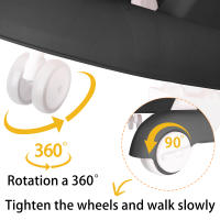 Andador plegable 2 en 1 para bebé, andador de altura ajustable con luz, música y Velocidad ajustable - details 1