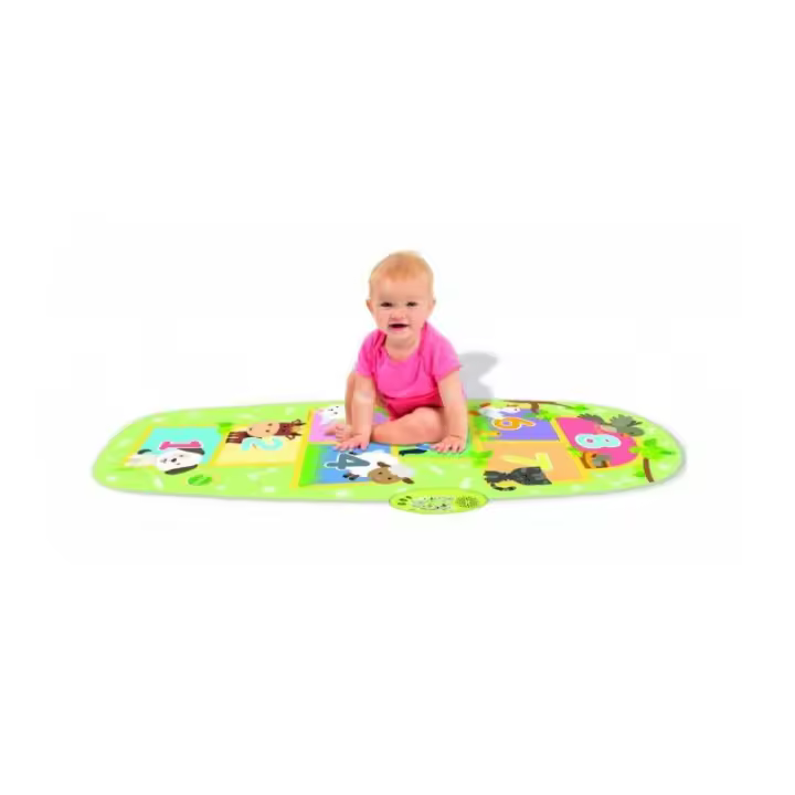 BP Manta Interactiva Rayuela de Animales Playmats XXL con Reconocimiento Animal y Musical - 1